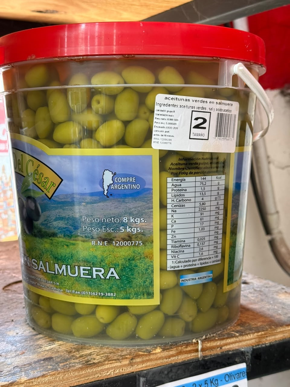 Ace Ver C/C 2 x 5 Kg - Olivares del Cesar